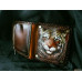 Кожаное портмоне Тигр