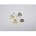 Протекторы подковки для ювелирного тросика 5 мм золото серебро бронза